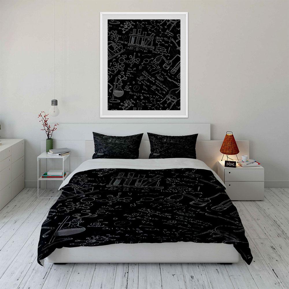 Scientific diagrams and formulas. Bedding sets Duvet cover sets Duvet covers Pillowcases(1 * Duvet Cover 2 * Pillowcases without duvet insert)