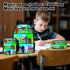 Box Printed Backpack Music Game Student Schoolbag Lunch Bag Pencil Case Set