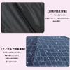CAPASTEC Folding Large Manual Opening and Rain UV UV Suitable for Both Sunny and Rainy Checkered Navy Blue Umbrella, Size, Closing, Water-Repellent,
