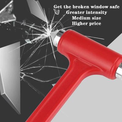 1 Pcs 3 In1 Car Broken Window Hammer Emergency Safety Escape Rescue Tool Seat Belt Cutter Lifesaving Auto Glass Breaker HMM