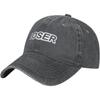 Loser Graphic Baseball Cap Washed Cotton Dad Hat Adjustable Sports Golf Cap