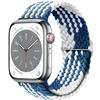 Geflochtene Solo-Schlaufe für Apple Watch Armband 44mm 45mm 46mm 40mm 41mm Ultra 2 49mm Armband correa iwatch Serie 10 9 SE 8 7 6 5 Armband