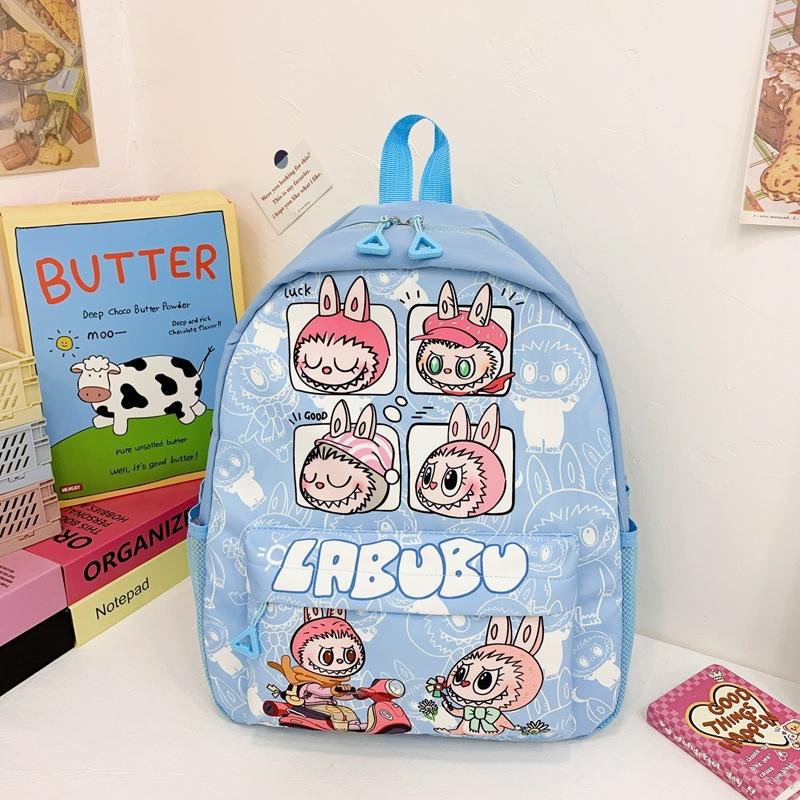 School bag new trend cartoon large capacity lightweight burden reduction fresh fashion casual backpack