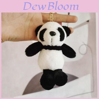 Genuine Panda Plush Keychain Cute Soft Animal Doll Stuffed Toy Bag Accessory