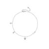 Designer Jewelry 925 Sterling Silver Heart Bracelets For Women Ladies Lucky Wedding Party Wholesalea Jewellery Money 925