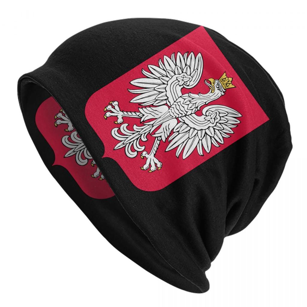 Custom Polish Folk Flowers Beanie Cap Unisex Winter Warm Bonnet Knitted Hats Outdoor Ski Poland Floral Art Skullies Beanies Hats