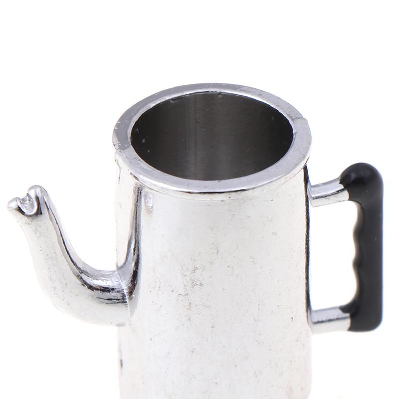 Miniatur Lebensmittel Spielszene Modell Kreatives Puppenhaus Zubehör Mini Alter Wasserkocher