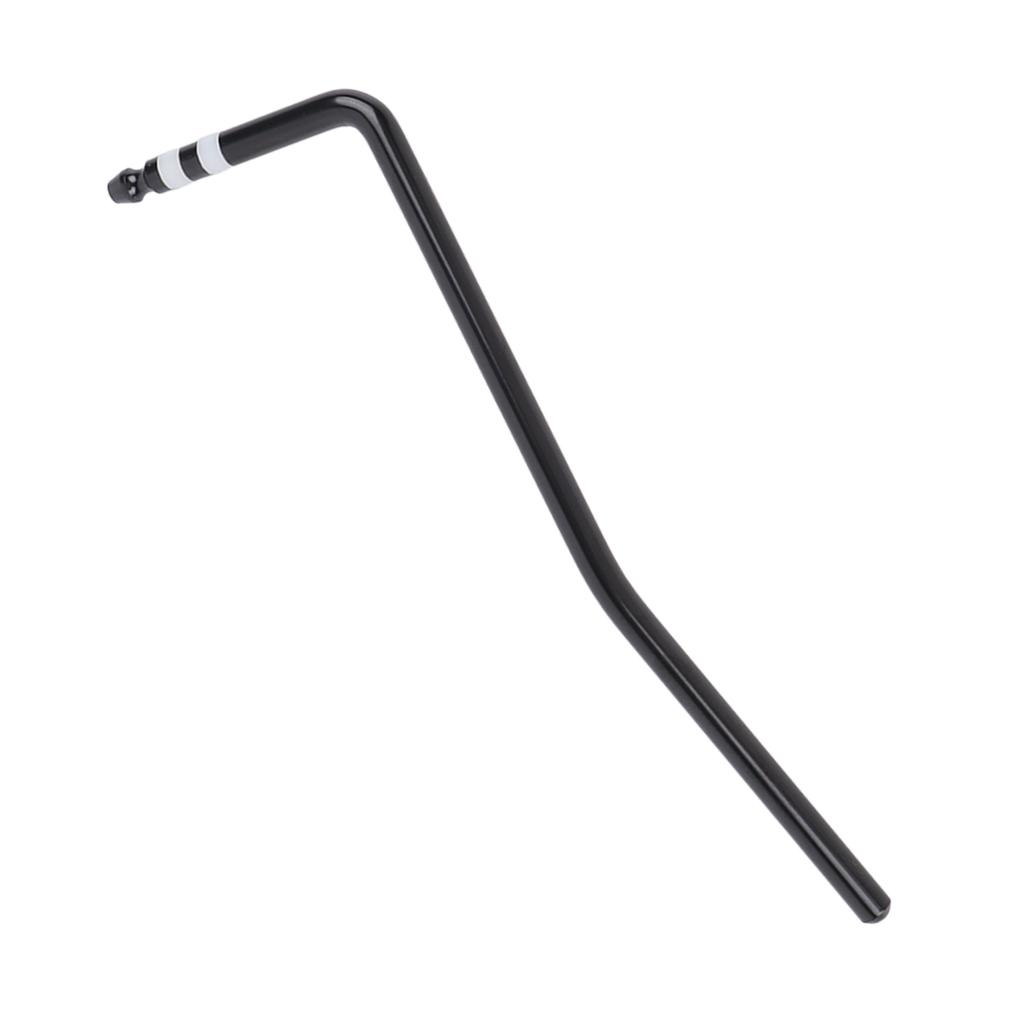 In Line Electric Guitar Tremolo Arm Metal Multifunctional Tremolo Arm Whammy Bar Black