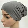 Soft Modal Inner Hijab Caps Muslim Stretch Turban Cap Islamic Underscarf Bonnet Hat Female Headband Turbante Mujer 2020