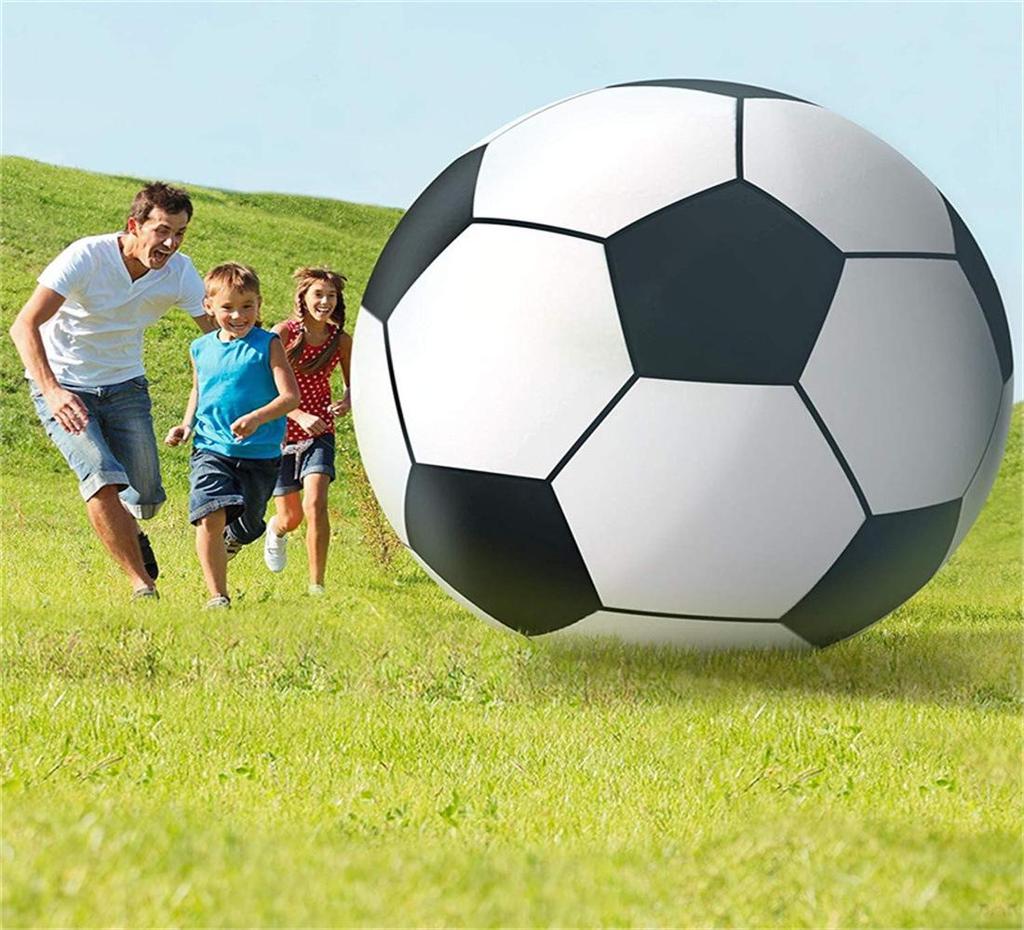 PVC Inflatable Colorful Lawn Football - Interactive Parent-Child Toy for Kindergarten