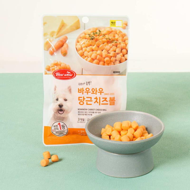 [Pet] Bow Wow Carrot Cheese Ball 100 G