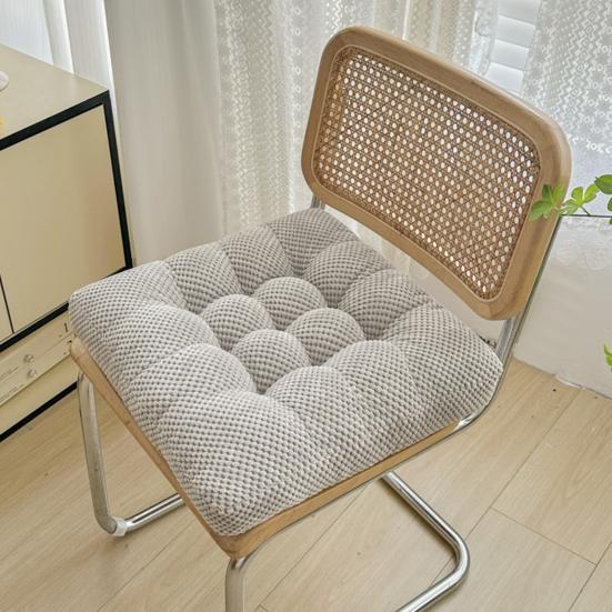 Square Seat Cushion Ultra Soft Warm Floor Cushion Thicken Dining Room Chair Pads for Kitchen Dining Office Chairs Tatami