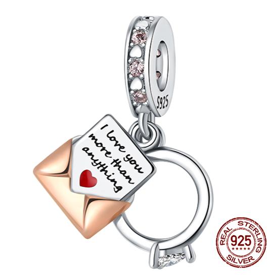 Copper Love Family Tree Cats Dogs Balloon Dangle Beads Fit Original Charms Bracelets Diy Bead Women Jewelry Making