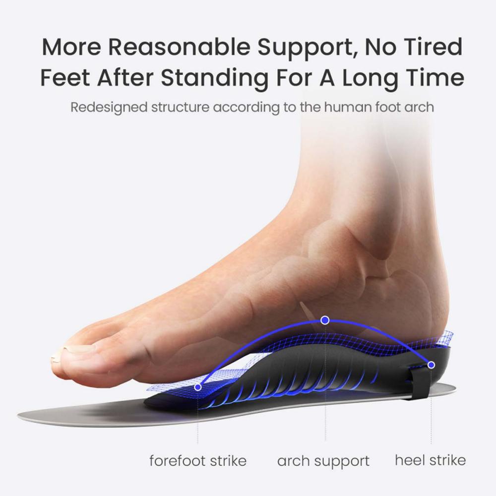 Flat Foot O-Shaped Legs Insole for Shoes Correction Arch Support Plantar Fasciitis Orthopedic Insoles Men/Women Foot Care Insert