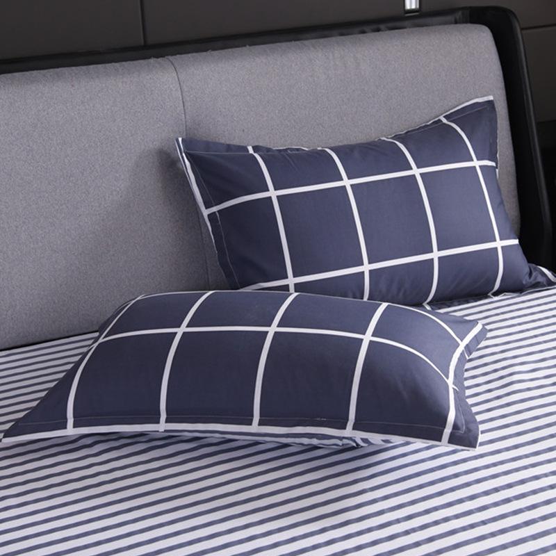 Thickened 48x74cm Pillowcase for Men and Women - Single Piece Cover for Dormitory