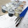 DIY Painting By Numbers Digital Oljemaling Kunst Male Hobbyer