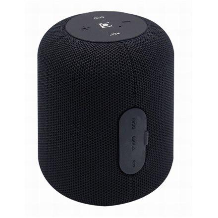 Gembird SPK-BT-15-BK Portable Bluetooth Speaker, Wireless, 5W, 1200mAh, Black | Gembird