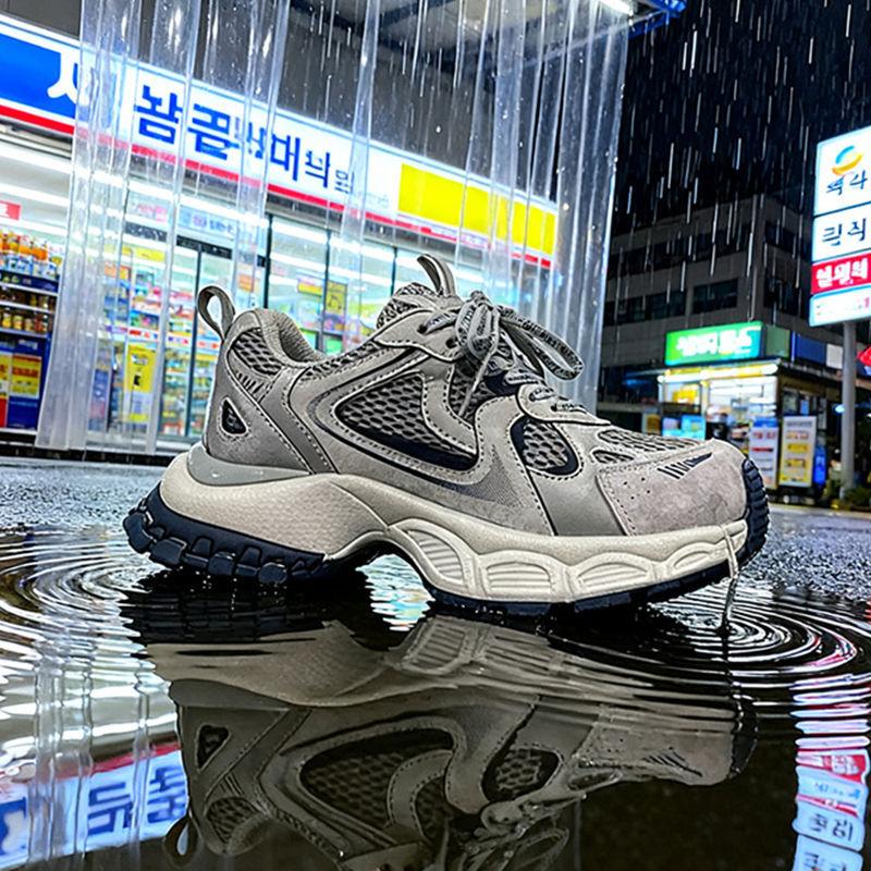 Platform Dad Shoes Women's New Mesh Breathable Outdoor Mountaineering Versatile Casual Sports Shoes Ins