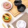 Yousheng Round Burger Press Patty Maker with Non-Stick Plunger Reusable Even Thickness Burger Shaping Press for Beef Chicken Veggie Patties Essential