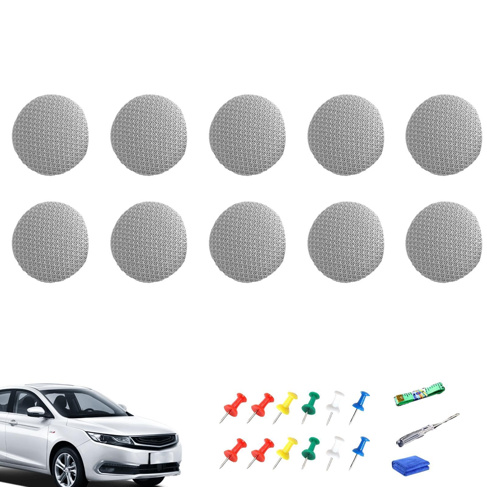 

Car Roof Headliner Repair Button - 10 Pcs Auto Roof Snap Rivet Retainer Headliner See description серый