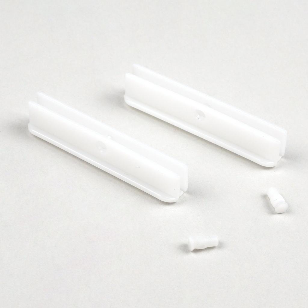 BROSS BCF422 2 Pieces Window Glass Guide Track Clips for Fiat Doblo Punto Panda Bravo All Windows; ALFA ROMEO 147 Rear Windows