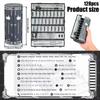 Multi-function Precision Screwdriver Set 128 In 1 Manual Repair Tools Magnetic Phillips Torx Screw Driver Bits for iPhone PC