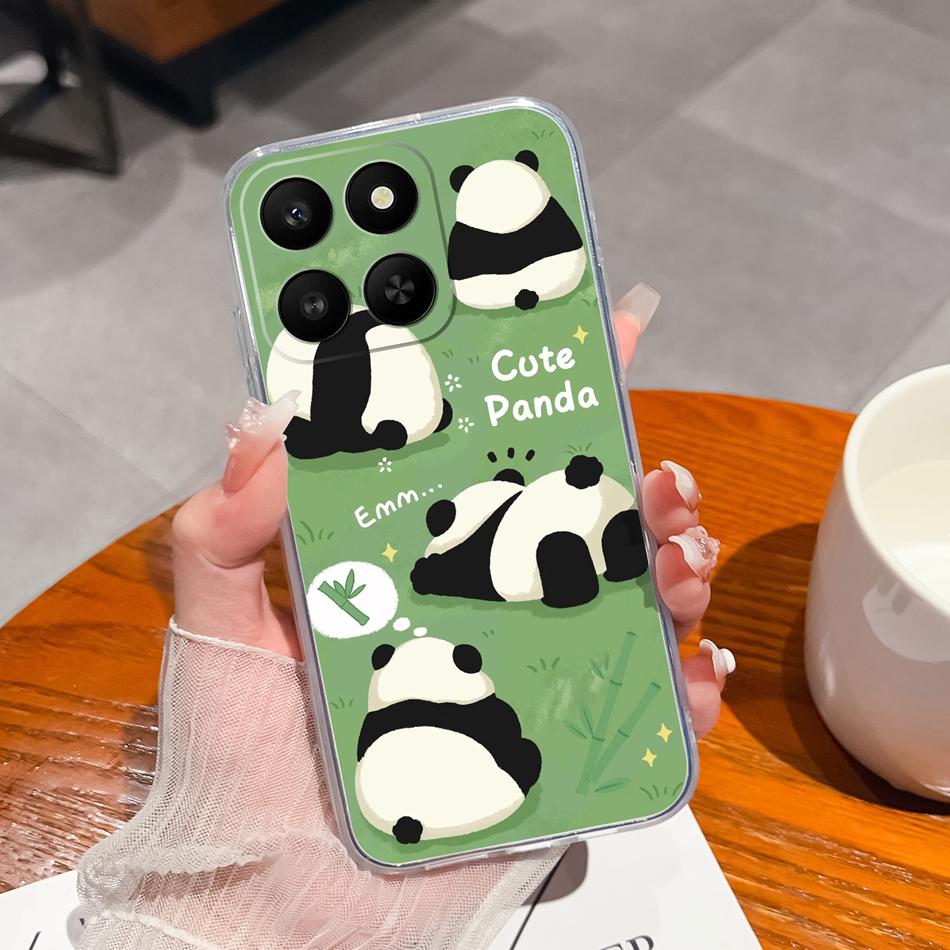 For Honor 400 Smart Phone Case Leisure Style Patterns Soft Silicone TPU Transparent Lightweight Cover For Honor400 Smart Bumper