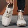 Plus Size 46 Men Split Leather Casual Leather Shoes Men Loafers Comfortable Driving Shoe Moccasins Man Flats Shoes