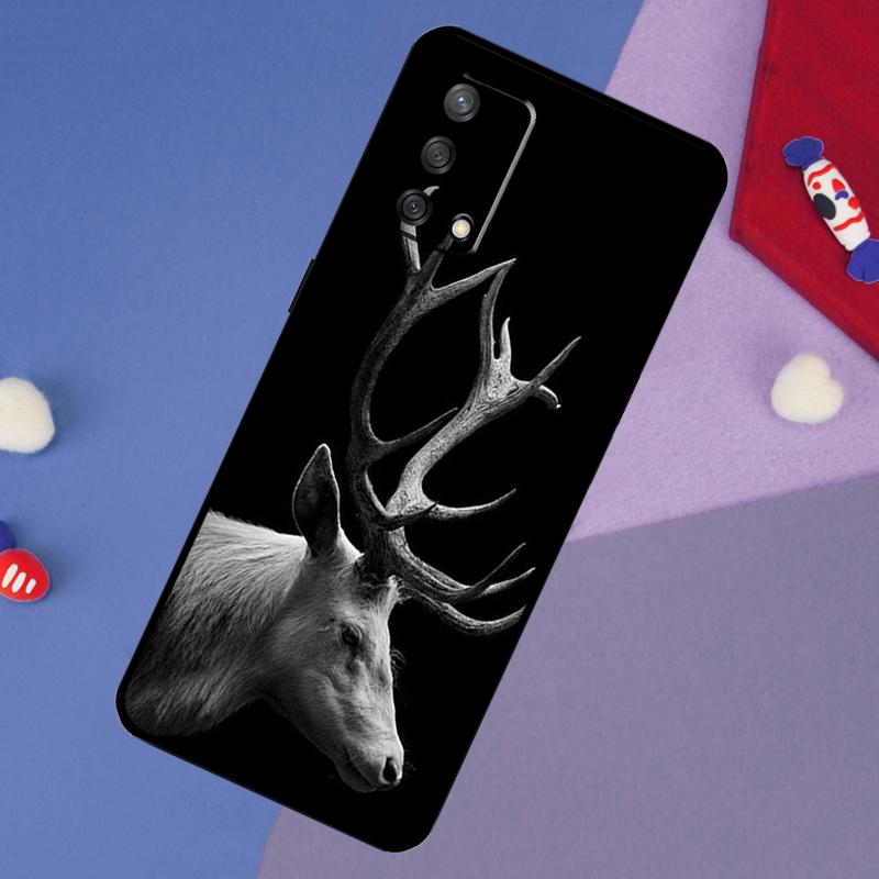 Hjortfodral För Oppo A5 Pro A6 A57 A17 A78 A54 A74 A94 A76 A16 A96 A18 A40 A60 A80 A38 A58 A98 A15