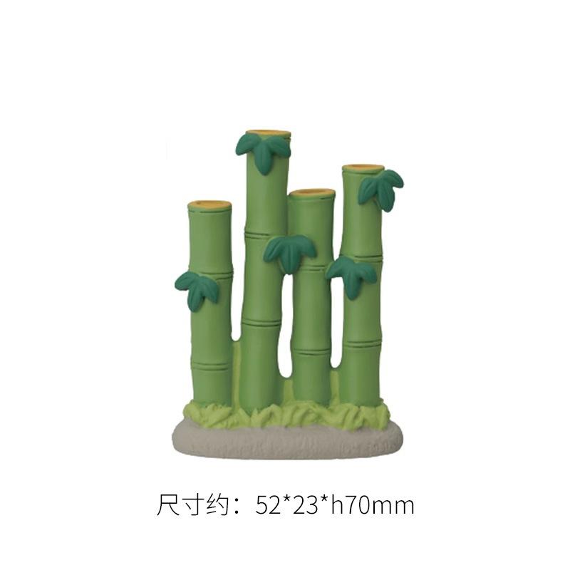 Zakka Summer Day Resin Ornaments watermelon Cat Home Desktop Scenic Decoration Mini Shooting Props Collection Toy for Kids