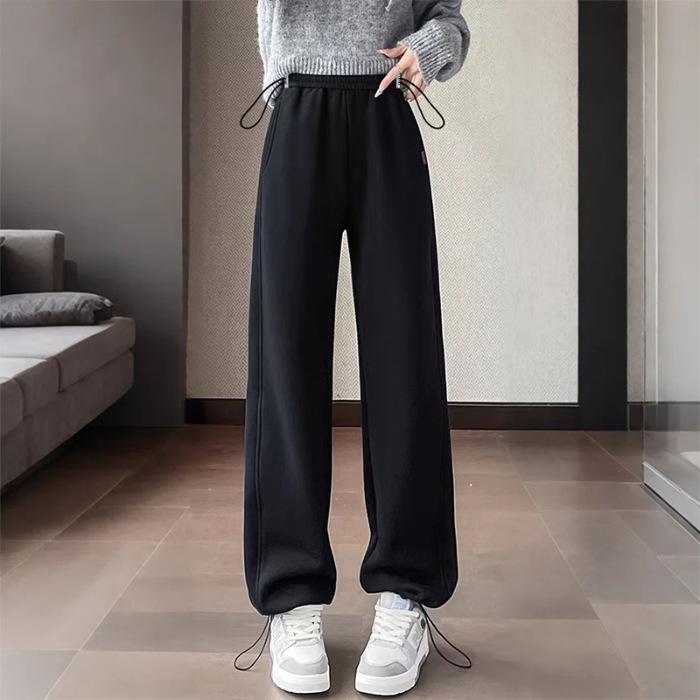 2026 Spring Casual Wide-Leg Maternity Pants – Loose, Two-Way Sport Style L