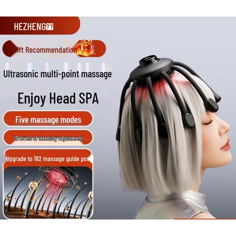 HEZHENG Octopus Electric Head Massager