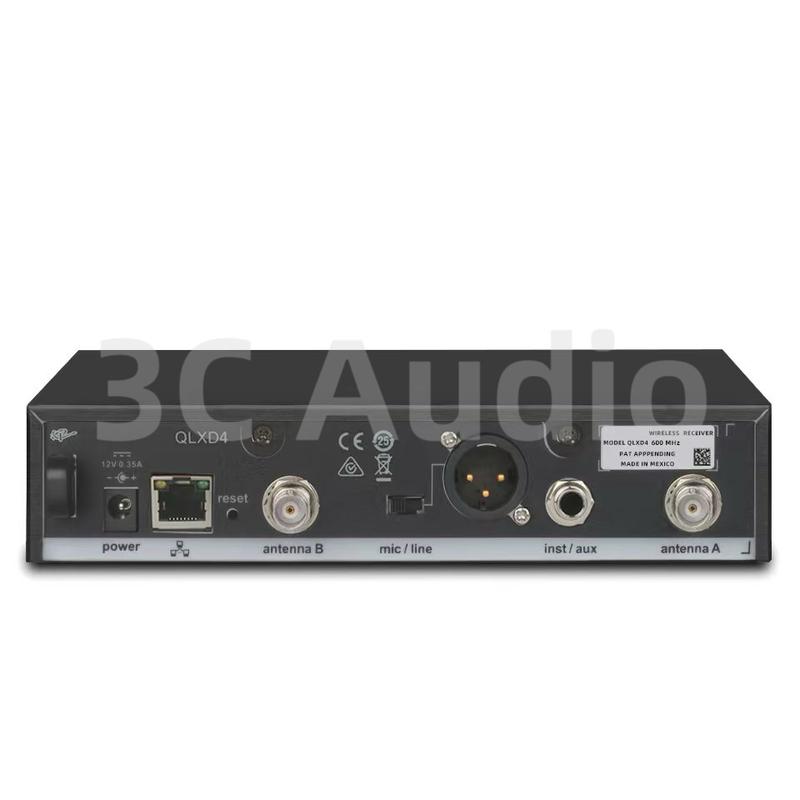 QLXD-KSM9-Fullset 500/600MHz Professional Wireless Microphone UHF Metal Handheld Condenser True Diversity Stage Performance