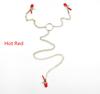 Metal Nipple Clamps Clips Ring Bell  Breast Bondage Restraint Sex Toy For Women Couple Play Game