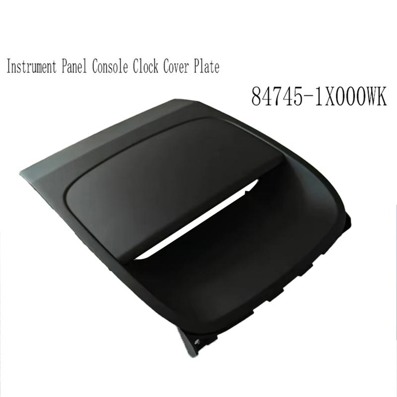 

84745-1X000WK trument Panel Console Clock Cover Plate For KIA Cerato Cerato Koup Forte чёрный