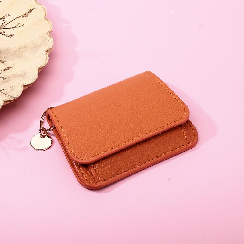 Korean Style Women's Short Wallet & Card Holder - Stylish Luxury Coin Purse