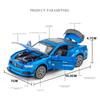1/32 Ford Mustang Shelby GT500 Legierung Sportwagenmodell Druckguss & Spielzeugfahrzeuge Metall Automodell Simulation Sammlung Kindergeschenk