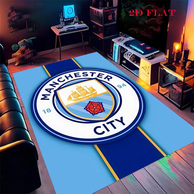 Rodri MCFC General Carpet Rug for Living Room Bedroom Home Sofa Decoration,Kids Play Nonslip Floor Mat