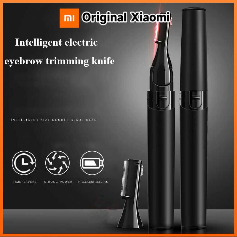 Xiaomi Electric Eyebrow Trimmer Razor Brow Shaping Portable Shaving with Duals Cutter Head Design Washable Hair Trimmer Razor Tools
