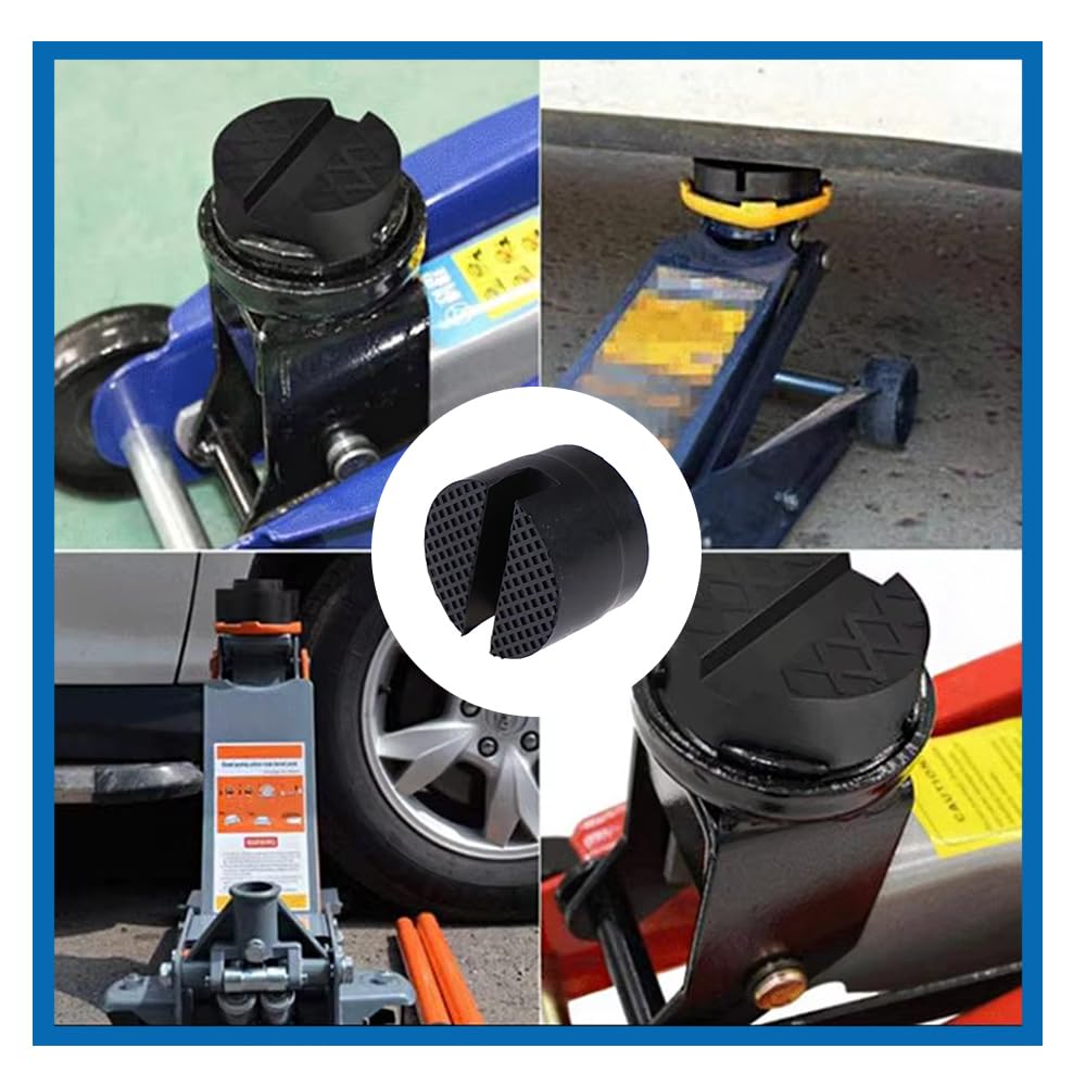 Solxion Jack Pad Jack Rubber Pad for Car Jack Rubber Support Block Anti-Slip Frame