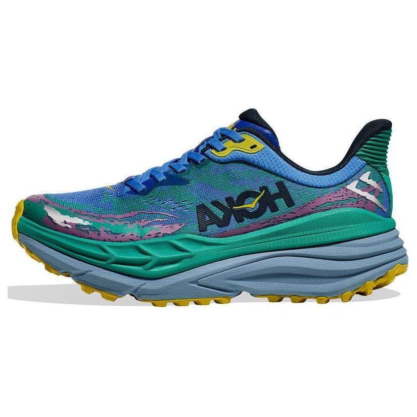

HOKA Stinson 7 Синий Виртуальный Техно Зеленый Женские Кроссовки 1141531-VTC 40