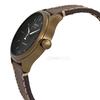 Tissot Casual-Sport Swiss Automatic Watch: 43mm khaki-PVD Stainless Steel Case, Black Matte Dial with Date, Swissmatic ETA T116.407.36.051.00