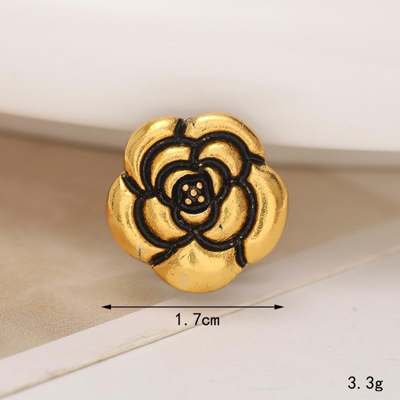 Zinc Alloy Pearl Flower Clog Accessories - DIY Shoe Buckle Decoration
