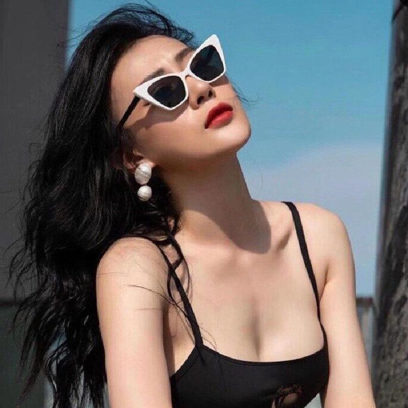 Mote Square Solbriller Dame Designer Luksus Mann/Kvinne Cat Eye Solbriller Klassisk Vintage UV400 Outdoor