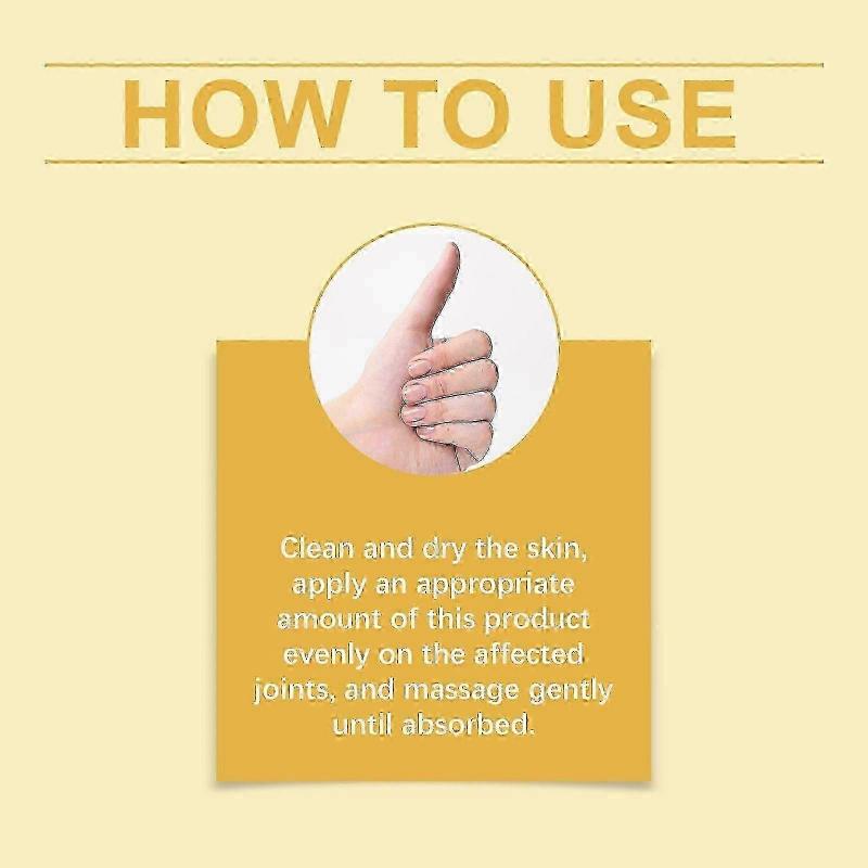 Bee Venom Pain-Relief Bone Healing Cream, Bee Venom Cream for Arthritis, Bee Venom Joint Bone Care Cream, Relieves Pain Relieves Stiffness