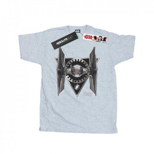 STAR WARS Mens The Last Jedi TIE Fighter T-Shirt