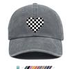 Pc Heart Black And White Checkered Print Baseball Cap Trucker Hat Comfortable And Breathable Fashionable And Aesthetic Cart