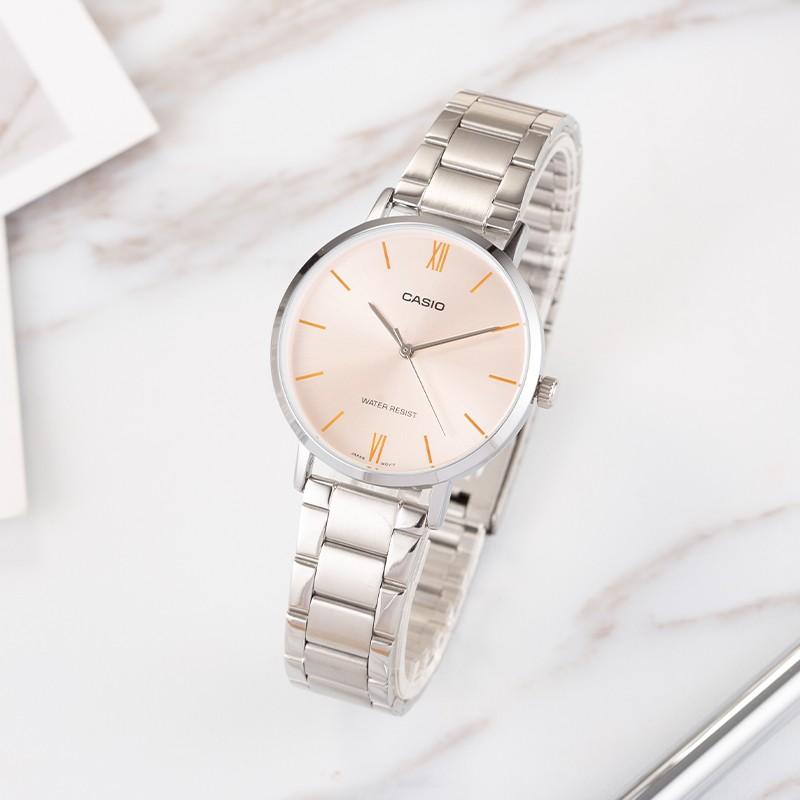CASIO Women's Standard Series Gold Watch LTP-VT01D-4B LTP-VT01D-4B