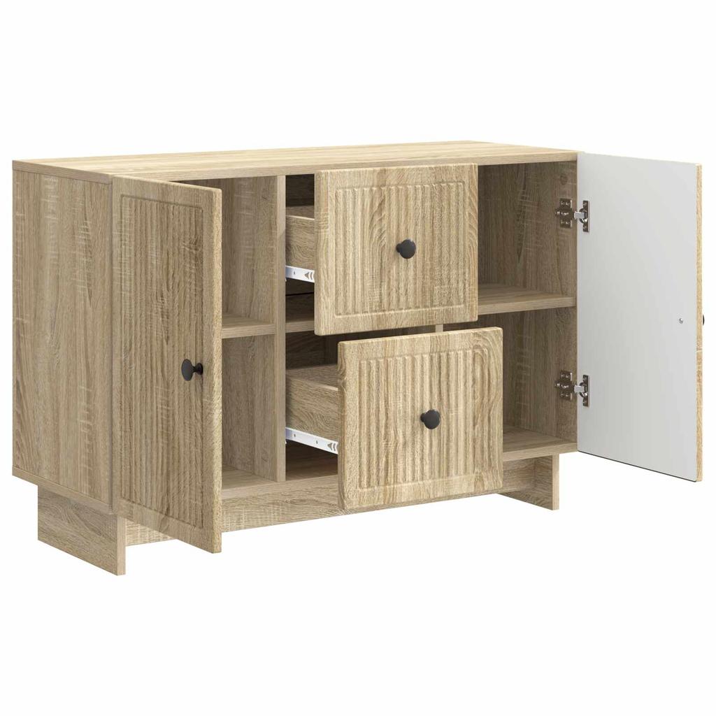 Sideboard Sonoma Oak 89 x 34.5 x 60 cm Particleboard