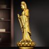 Nanhai Guanyin Ornaments All Copper Guanyin Bodhisattva Lotus Guanyin Ornaments Home Decoration